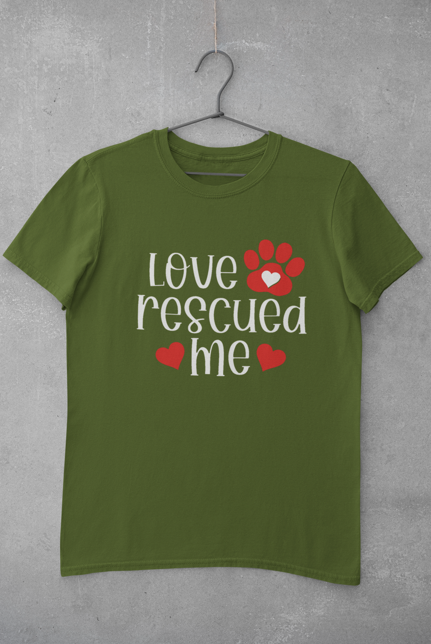 Lily's Rescued Tee (available in several colors) - Ruff Life Rescue Wear