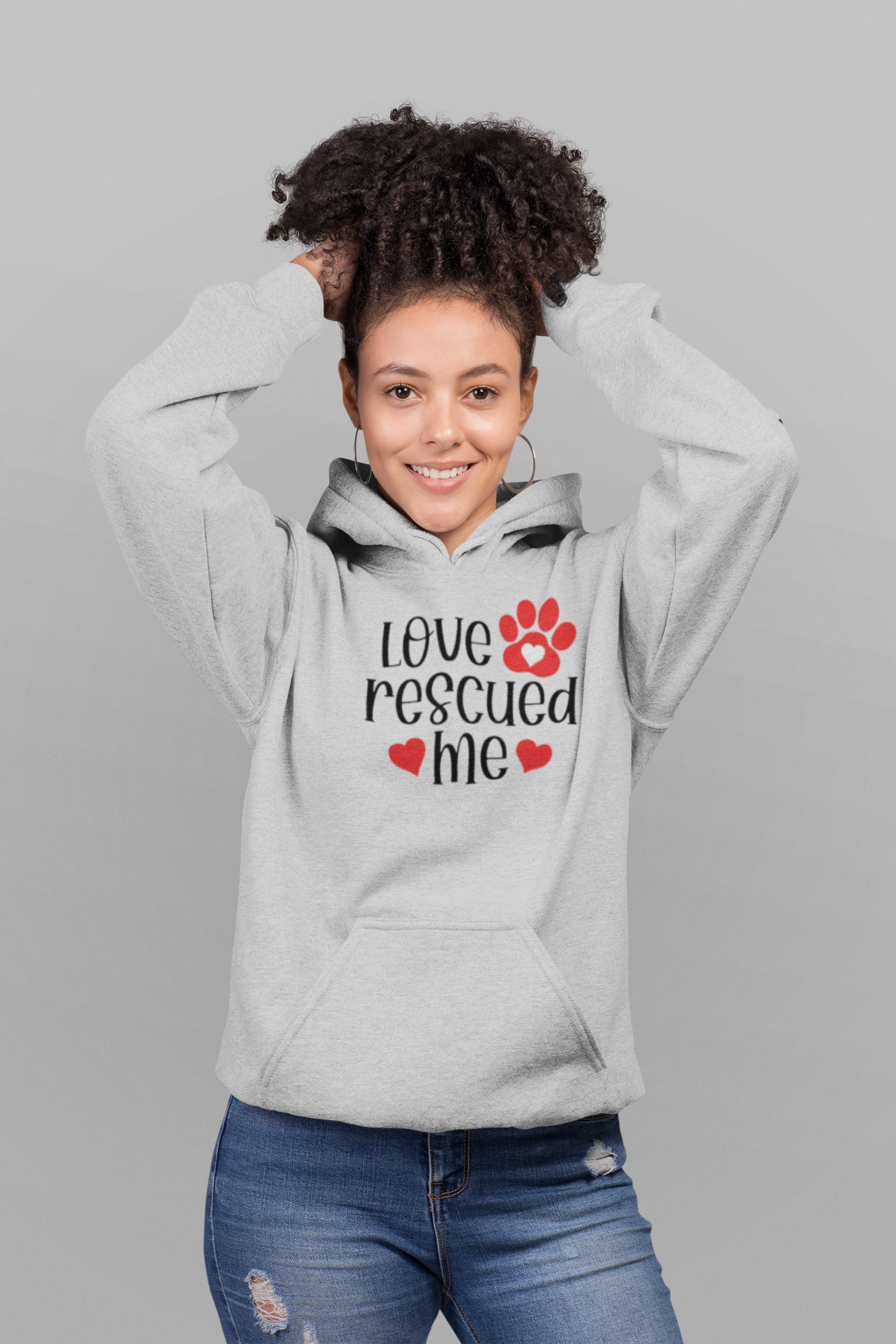 Lily's Pad Rescued Hoodie (available in several colors) - Ruff Life Rescue Wear