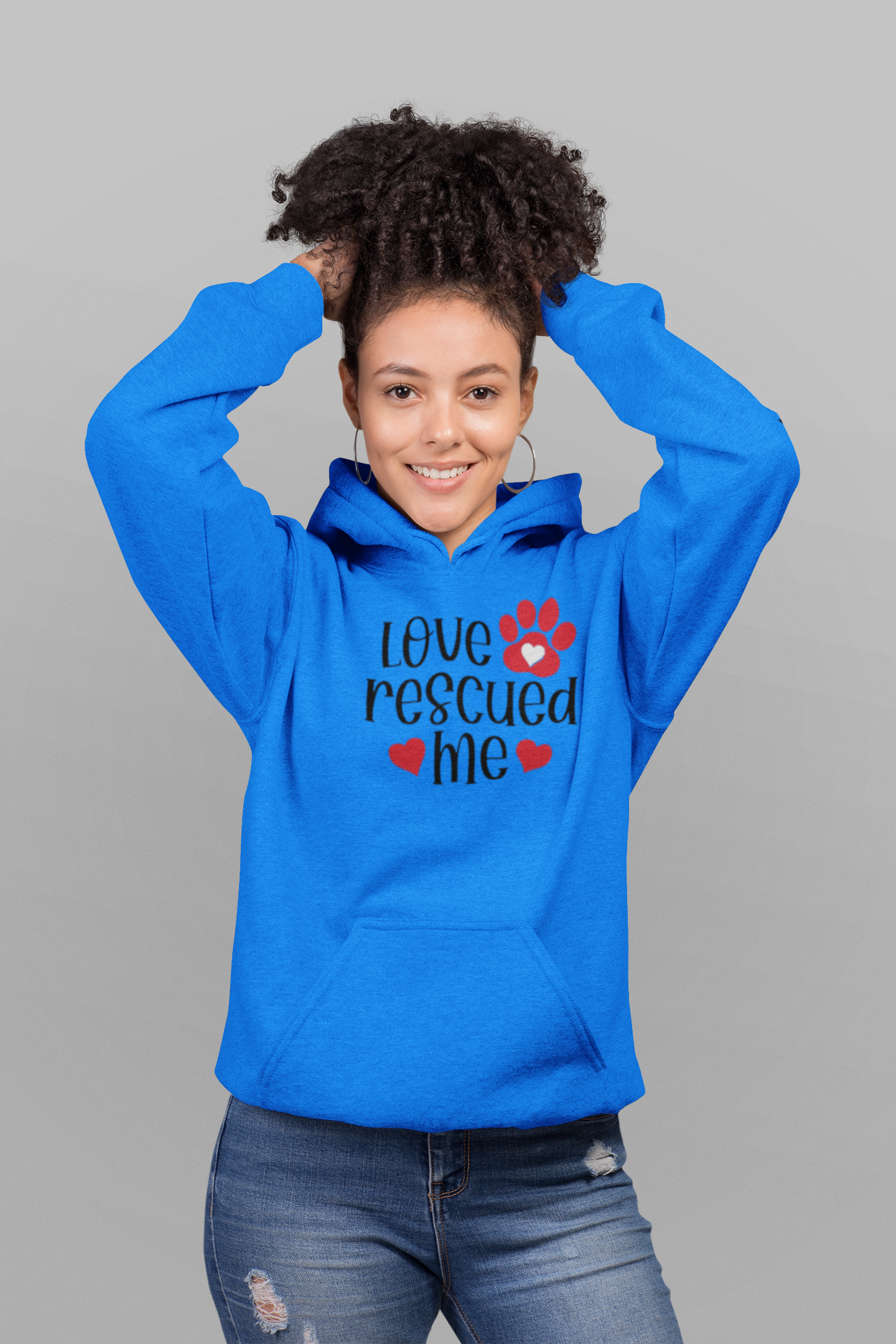 Lily's Pad Rescued Hoodie (available in several colors) - Ruff Life Rescue Wear