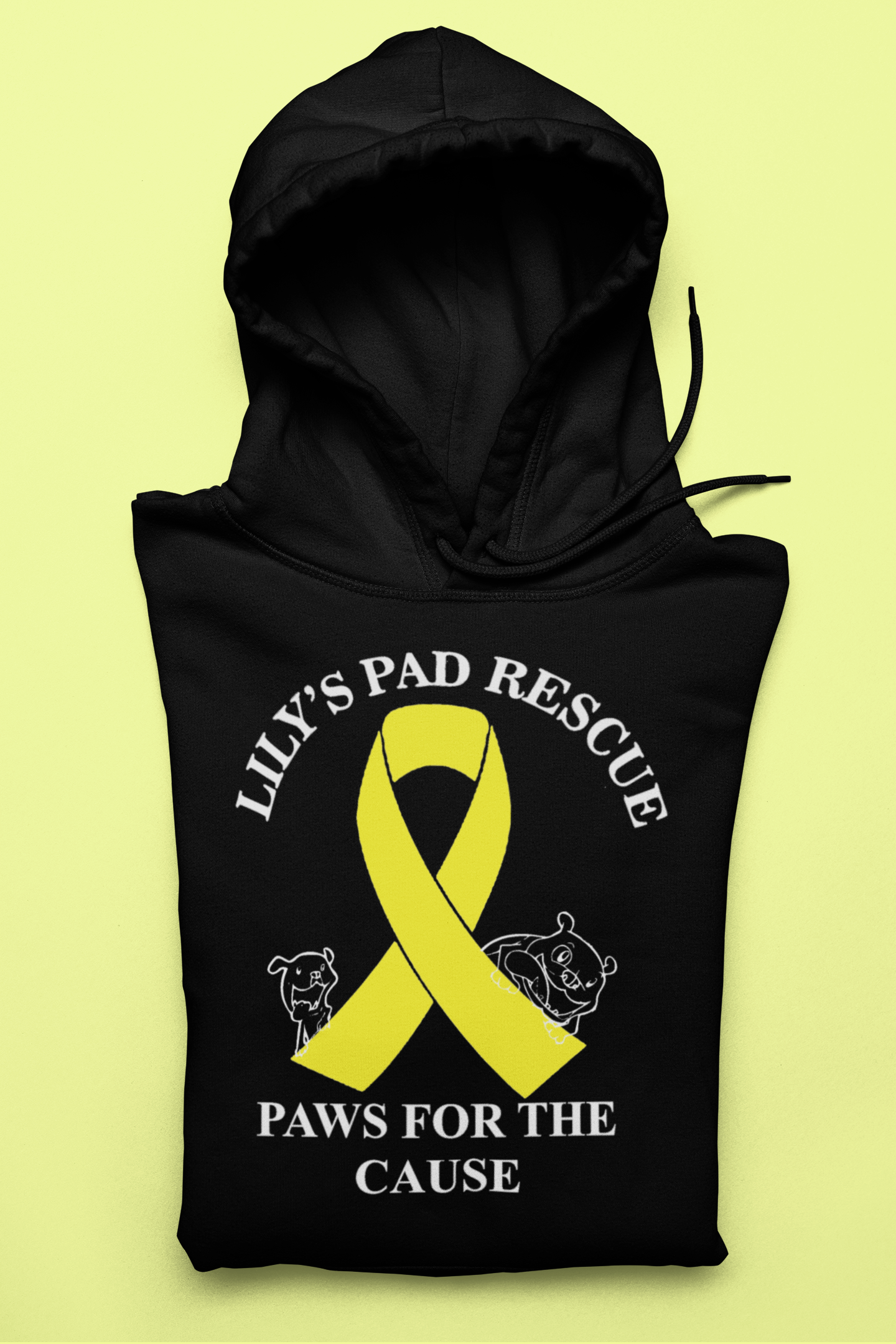 Lily's Pad Rescue Awareness Pullover Hoodie