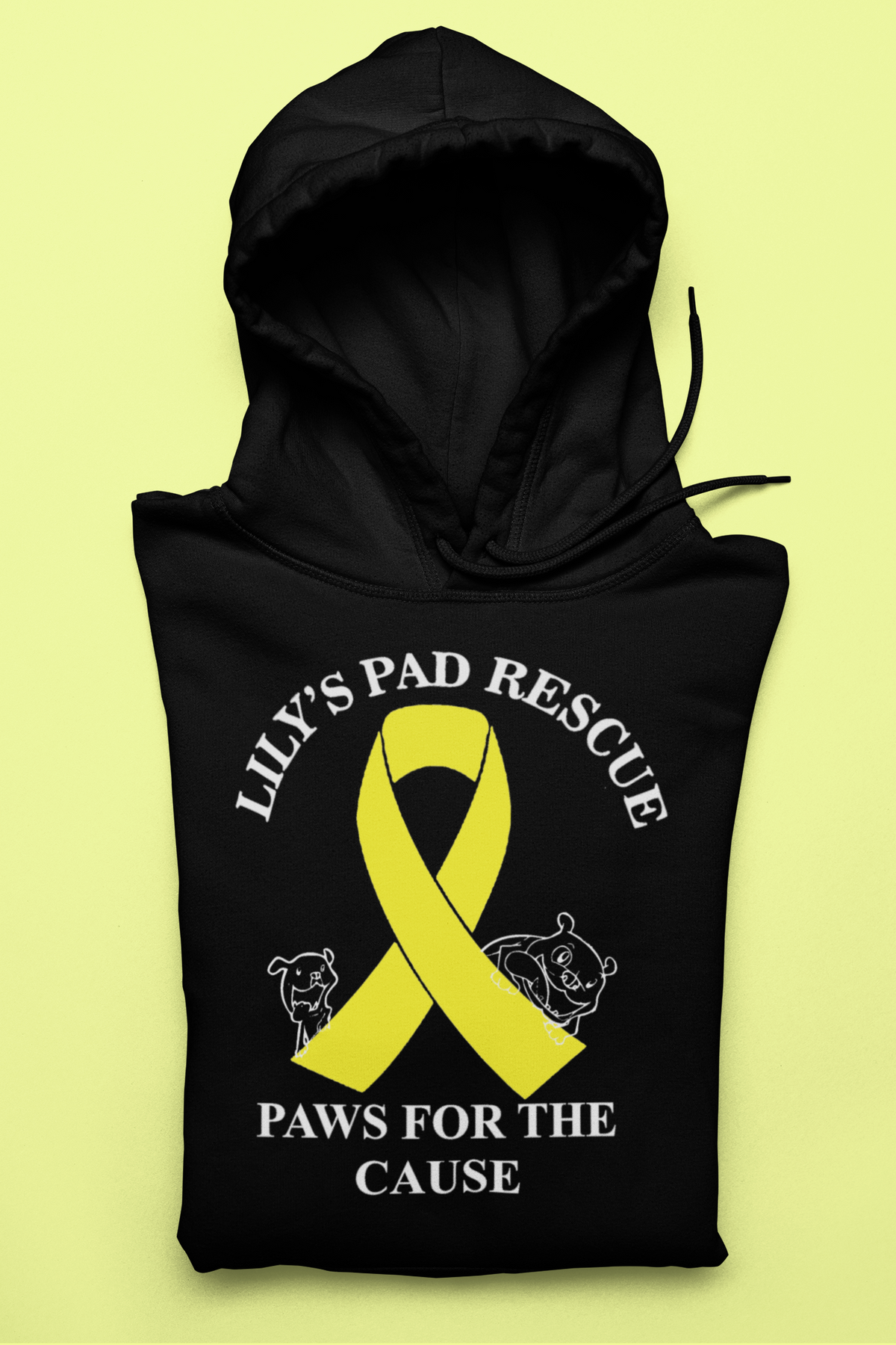 Lily's Pad Rescue Awareness Pullover Hoodie - Ruff Life Rescue Wear