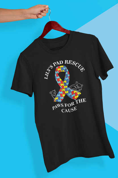 Lily's Pad Awareness Unisex Tee - Ruff Life Rescue Wear