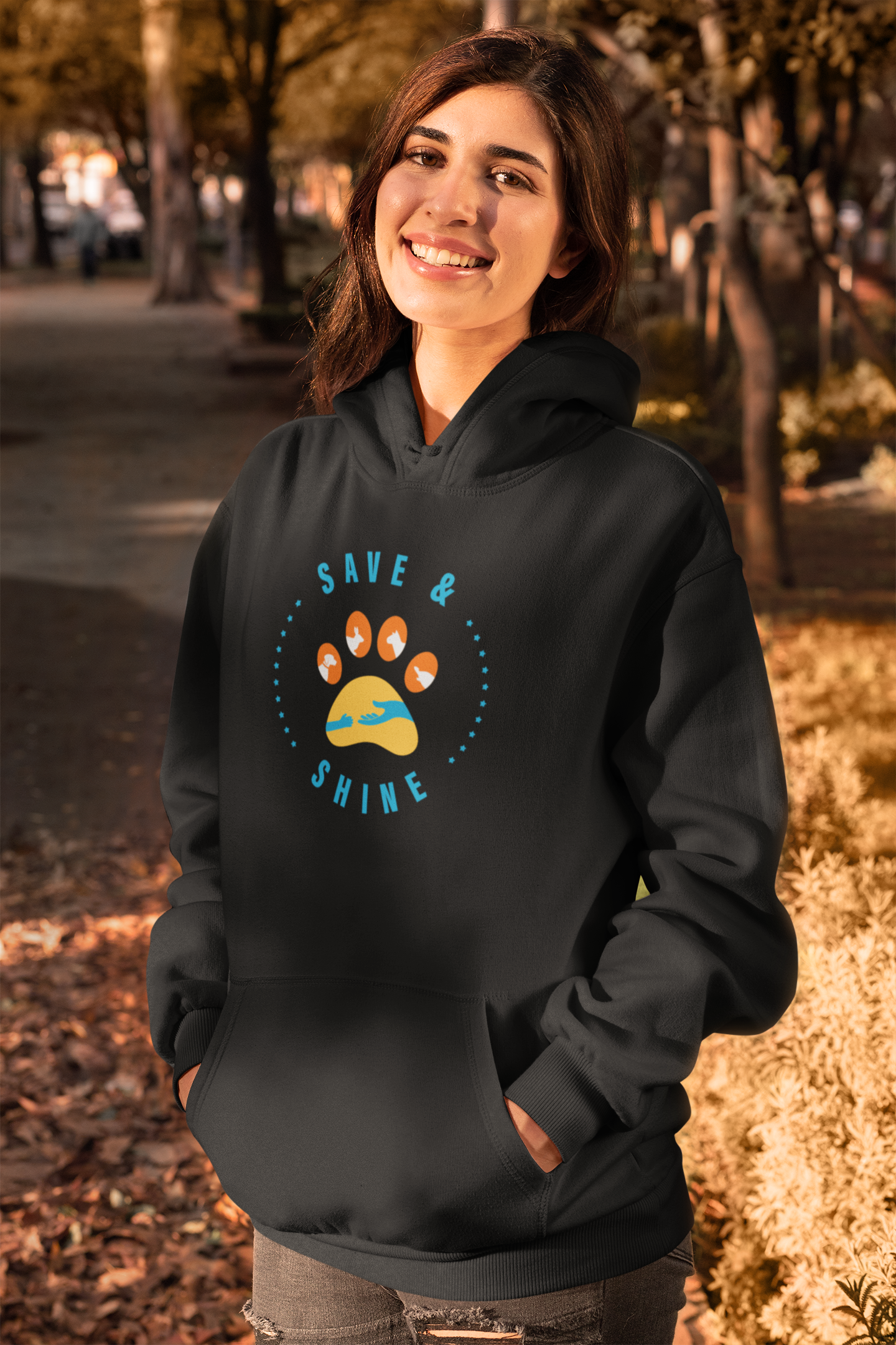 Save & Shine Pullover Hoodie - Ruff Life Rescue Wear