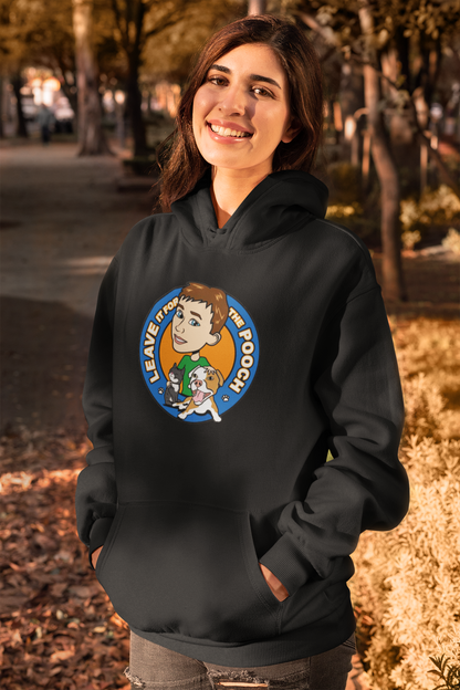 Leave It For The Pooch Pullover Hoodie - Ruff Life Rescue Wear
