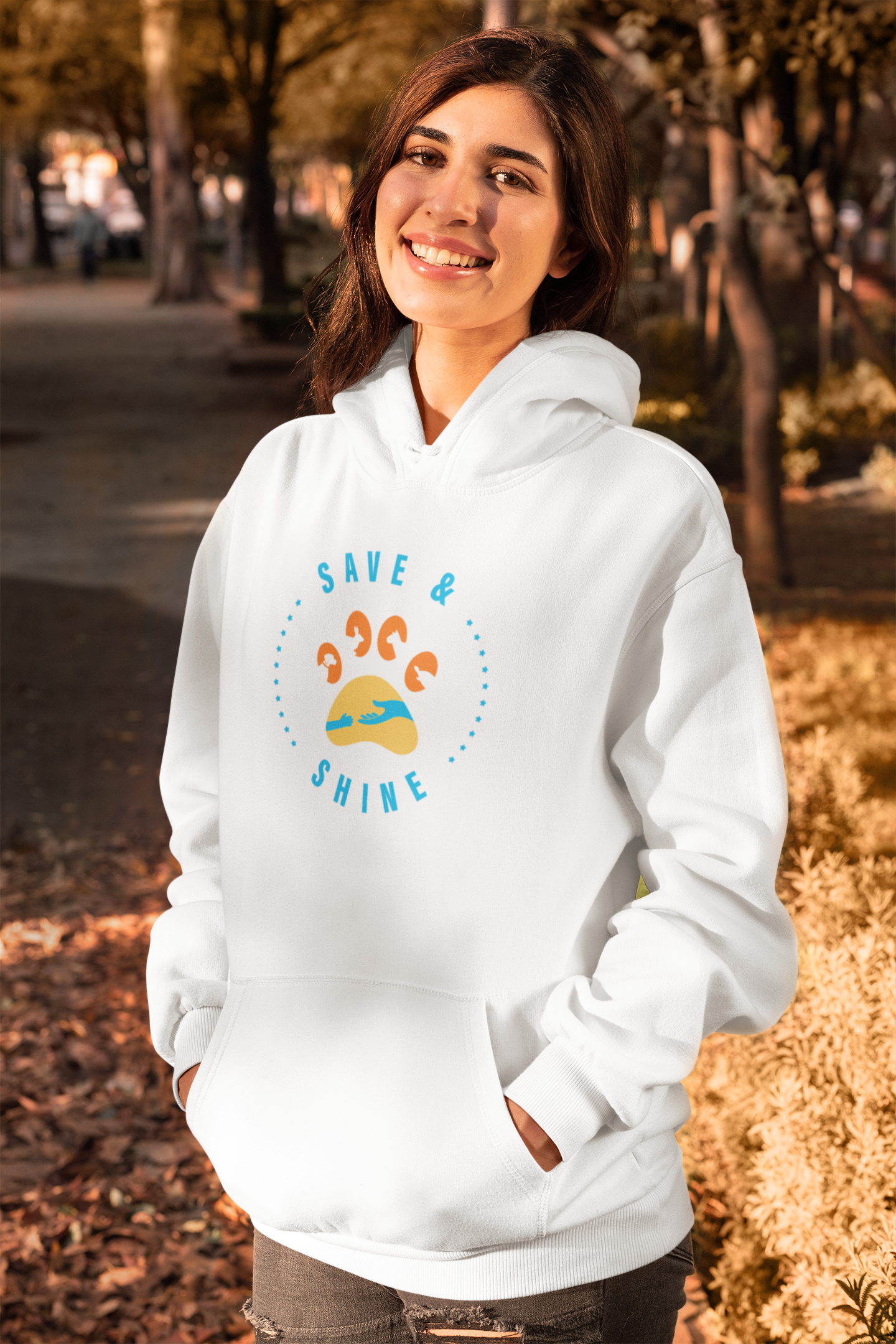Save & Shine Pullover Hoodie - Ruff Life Rescue Wear