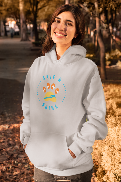 Save & Shine Pullover Hoodie - Ruff Life Rescue Wear