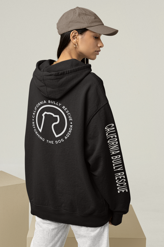 California Bully Rescue Pull Over Hoodie (available in several colors) - Ruff Life Rescue Wear