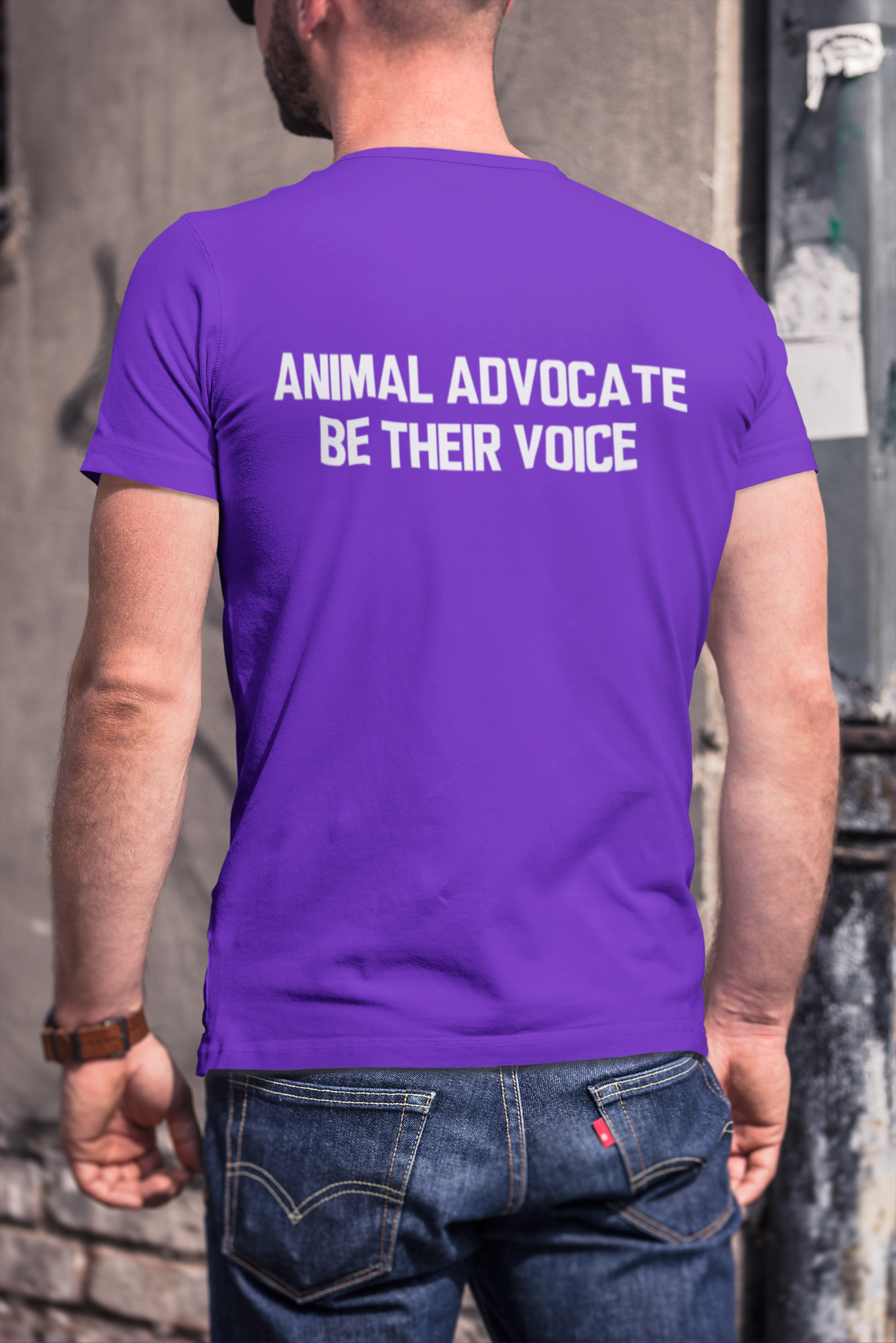 Leave It For The Pooch Large Logo Unisex Tee - Ruff Life Rescue Wear