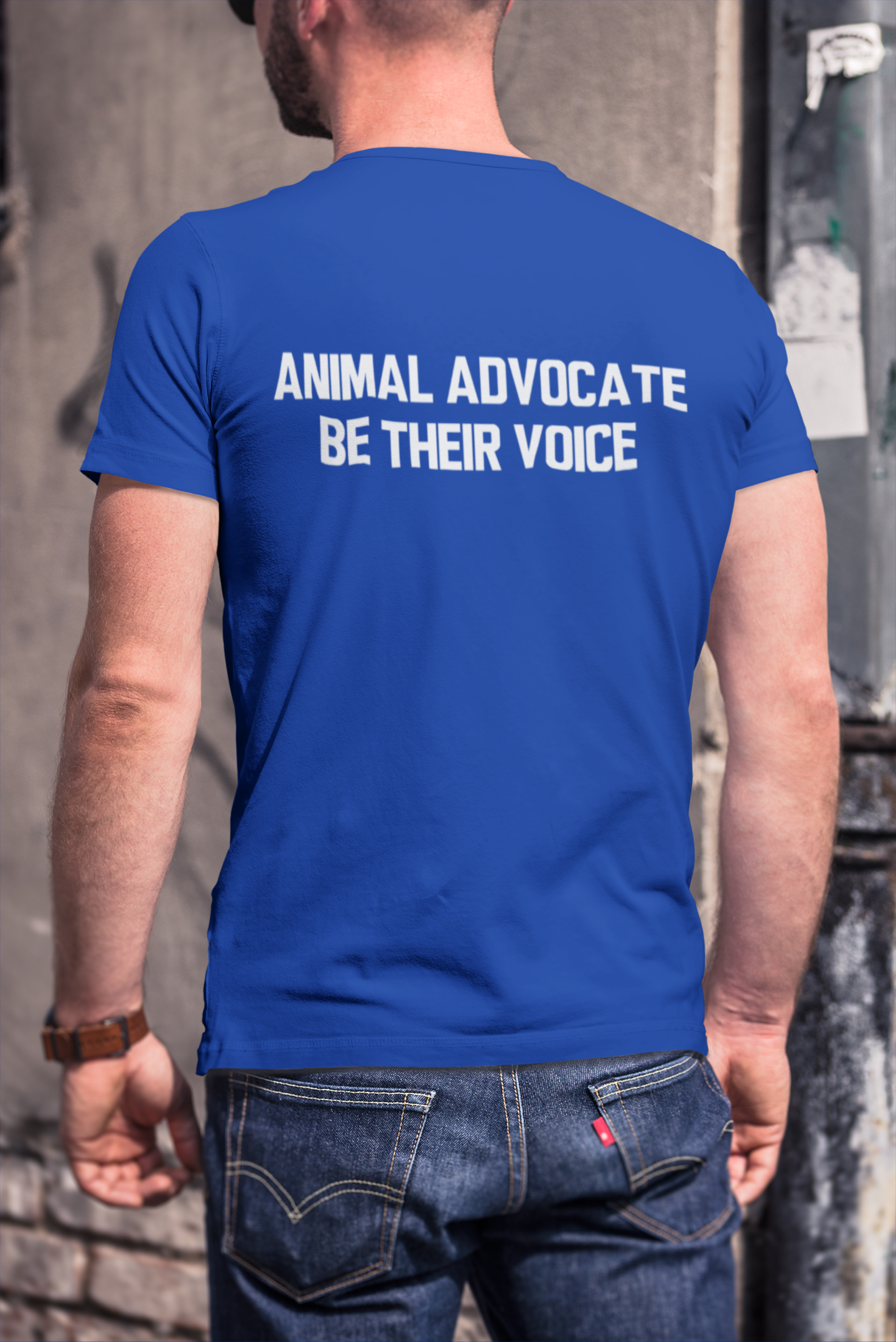 Leave It For The Pooch Large Logo Unisex Tee - Ruff Life Rescue Wear
