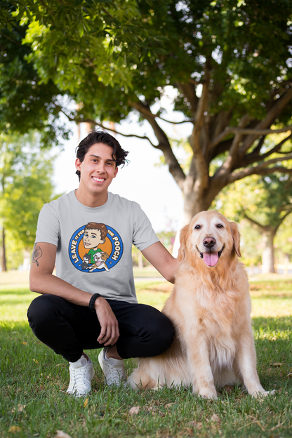Leave It For The Pooch Large Logo Unisex Tee - Ruff Life Rescue Wear