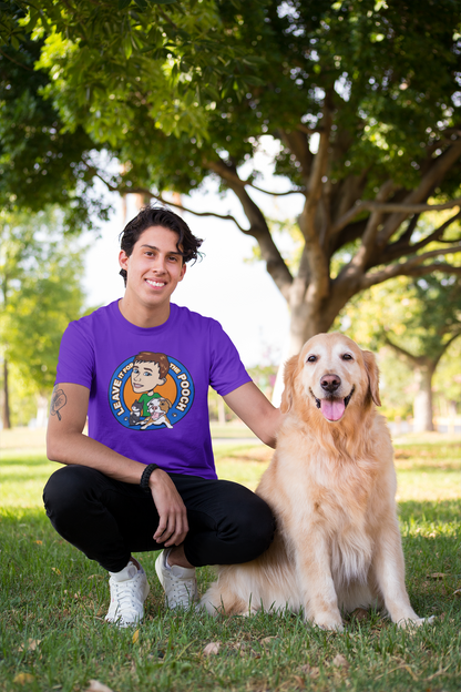 Leave It For The Pooch Large Logo Unisex Tee - Ruff Life Rescue Wear