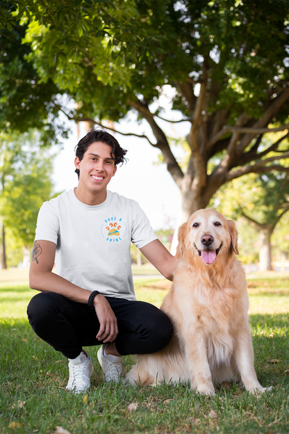 Save and Shine Small Logo Unisex Tee - Ruff Life Rescue Wear