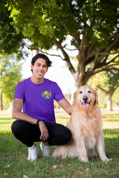 New Logo Leave It For The Pooch Small Logo Unisex Tee - Ruff Life Rescue Wear