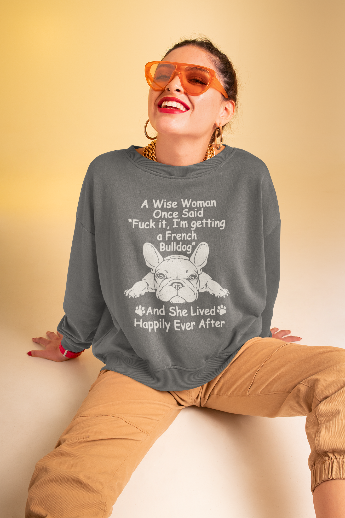 Get a Frenchy Sweatshirt (Available in several colors) - Ruff Life Rescue Wear
