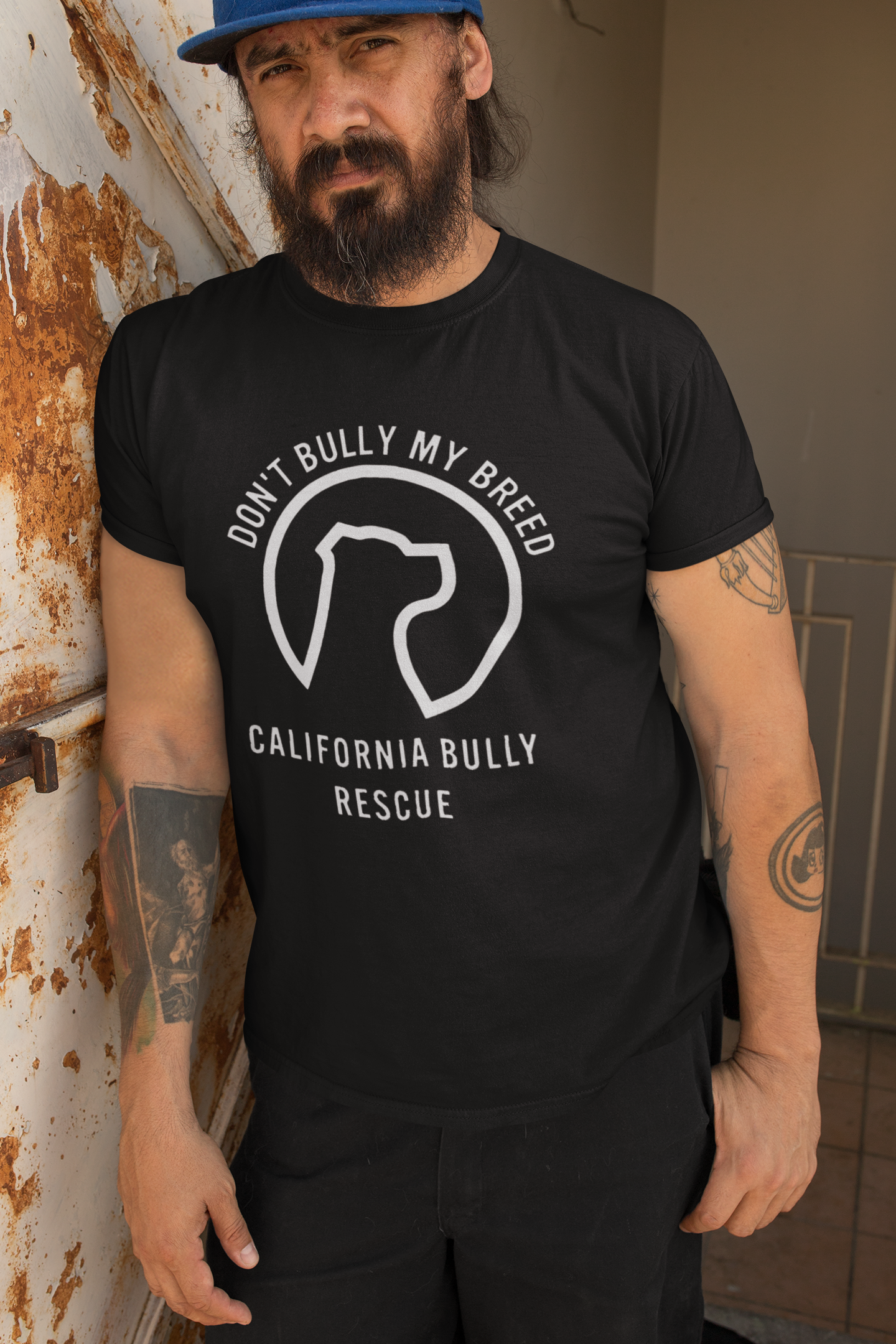 California Bully Rescue Unisex Tee (available in several colors) - Ruff Life Rescue Wear