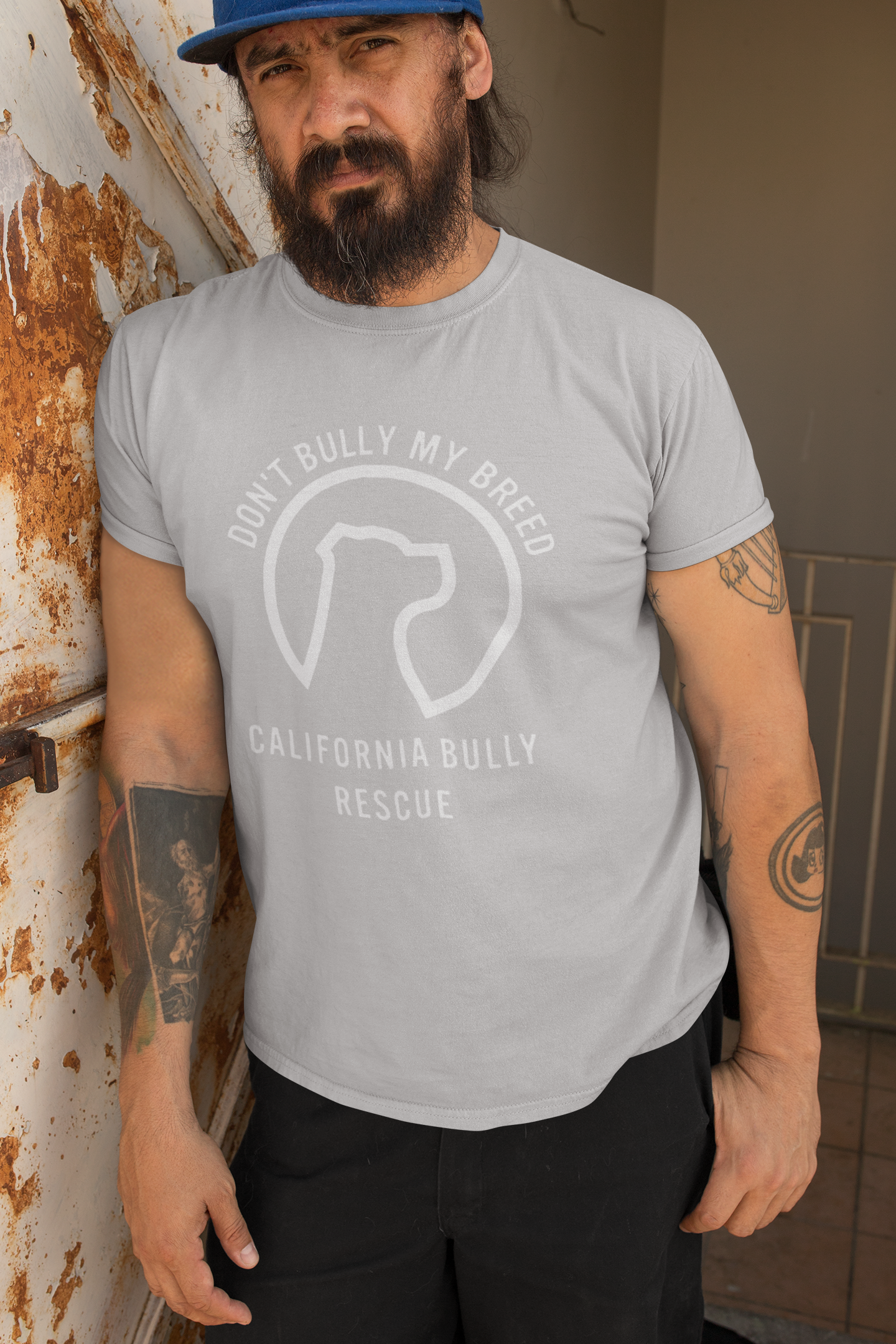 California Bully Rescue Unisex Tee (available in several colors) - Ruff Life Rescue Wear