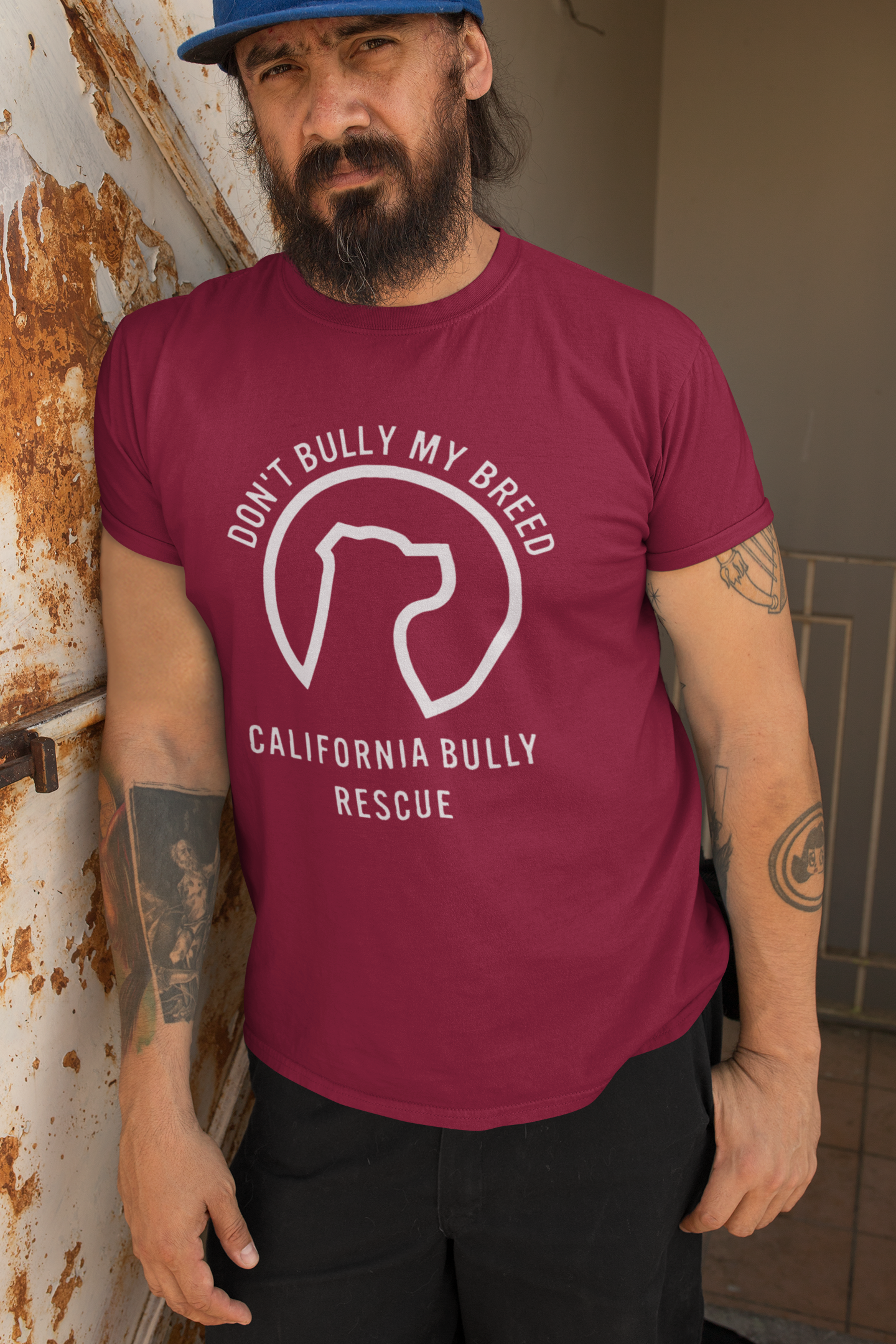 California Bully Rescue Unisex Tee (available in several colors) - Ruff Life Rescue Wear