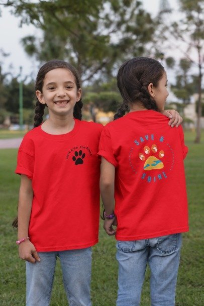 New Shine & Save Youth Tee - Ruff Life Rescue Wear